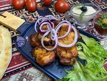 Шашлык из куриного филе